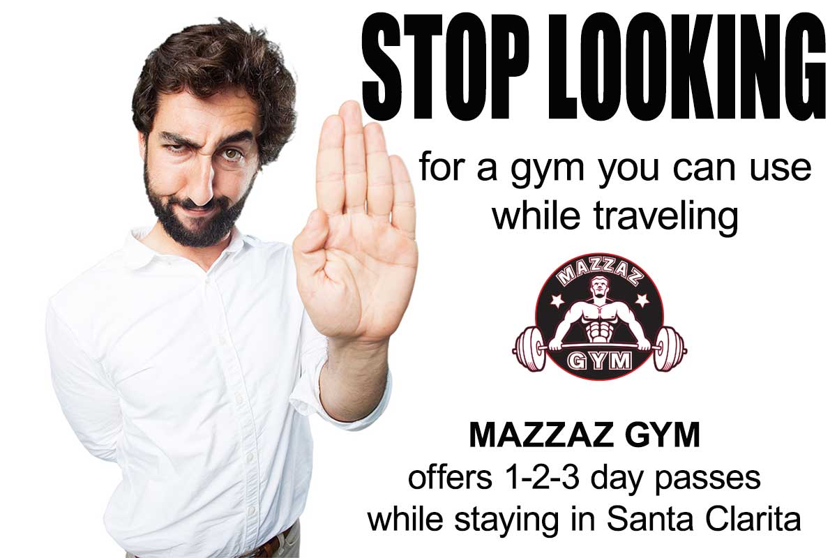 Use MAZZAZ Gym When Traveling To Santa Clarita